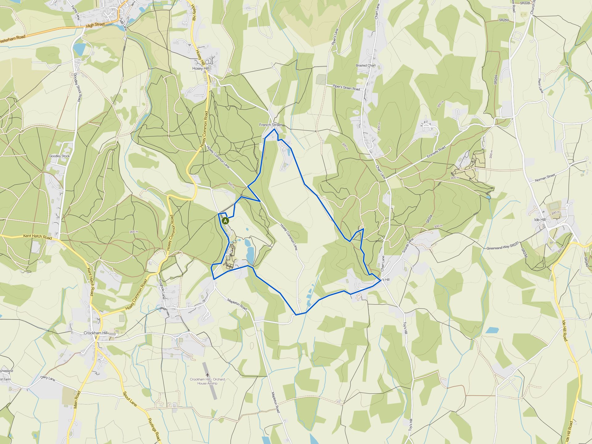 The best walks and hikes around Westerham | Komoot
